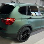 BMW X3 - Folierung, 3M Pine Green - DarkGarage GmbH